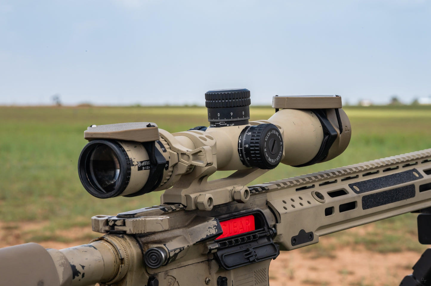 Scope Cap Set - Athlon Helos BTR Gen 2 2-12x42mm