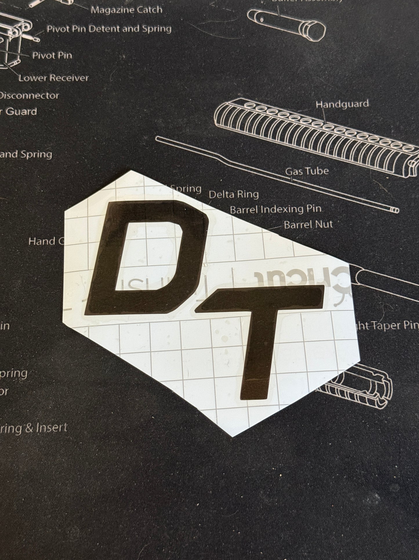 DT 4" Transfer Sticker