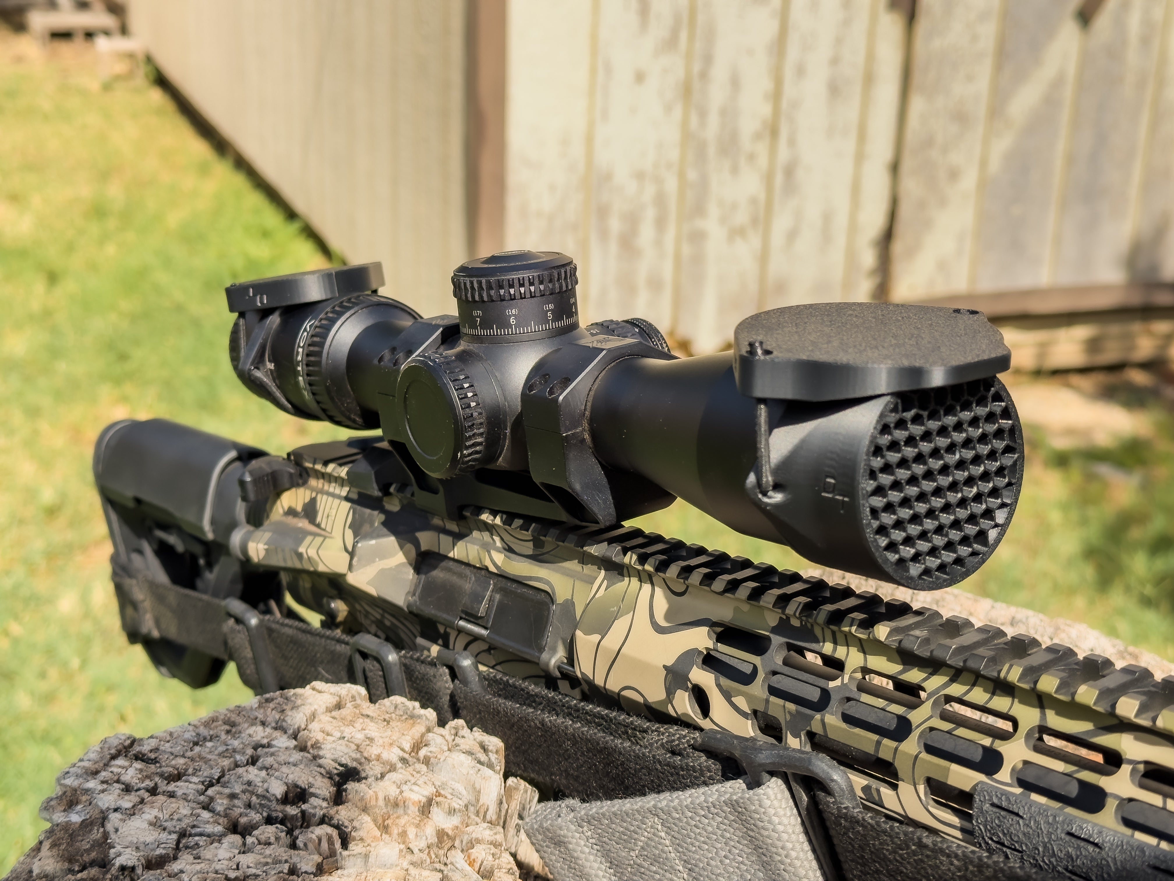 Scope Cap Set - Vortex Strike Eagle 3-18x44mm – DT Wrks